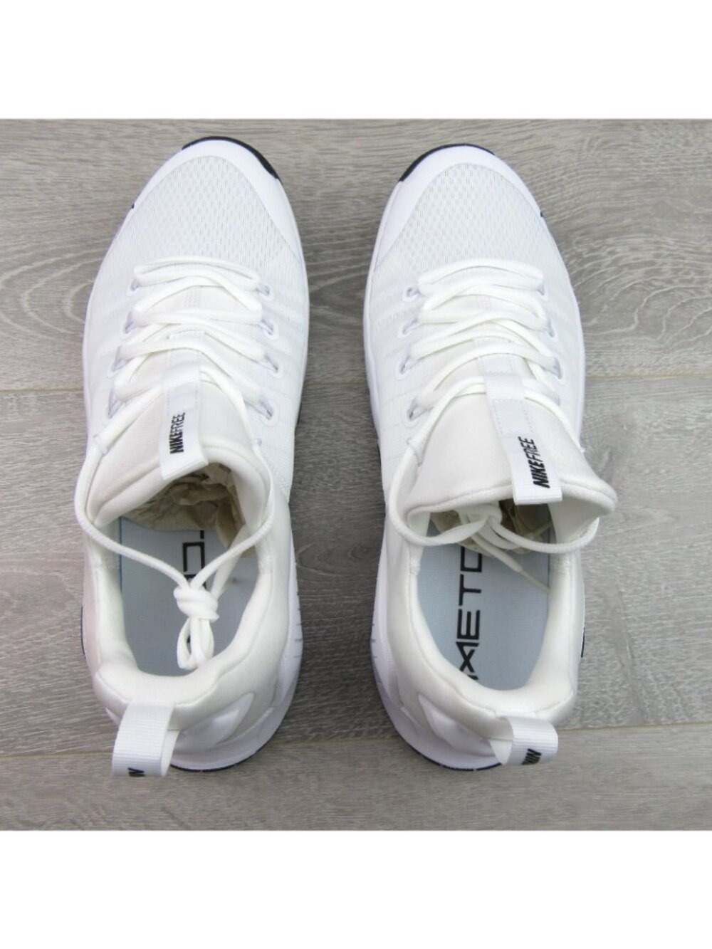Nike Free Metcon 6 Men's Workout Shoes Size 13 White Black NEW - Picture 9 of 13